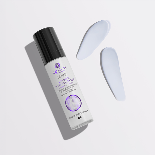 Aktiv liftende Nachtcreme mit 0,3% reinem Kupferpeptid