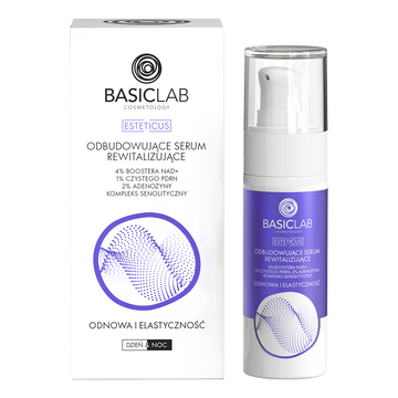 Aufbauendes Revitalisierungsserum mit 4% NAD+Booster, 1 % reinem PDRN, 2% Adenosin und senolytischem Komplex